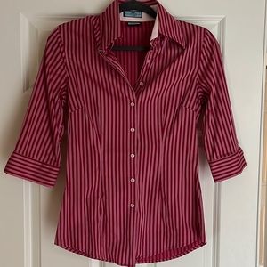 Hawes & Curtis women's button up dress shirt
